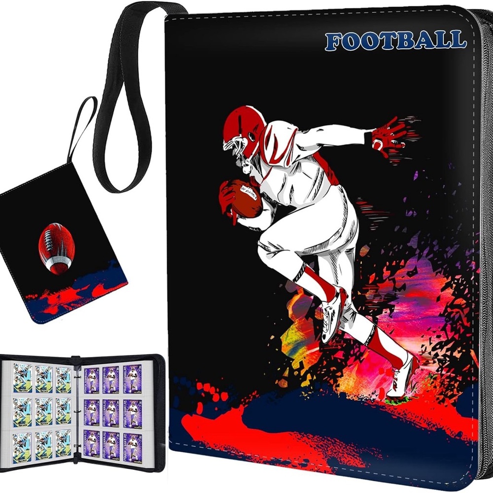Sports Card Collector Binder Trading Card Holder Case with 40 Page Fits 720 Card